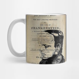 Frankenstein Book Page Mug